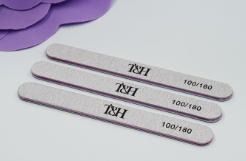 T&H Пилка для ногтей узкая 100/180 грит набор 20 шт 93742 купить недорого в интернет магазине Beauty Prof с доставкой по Хабаровску и регионам России