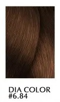 LOREAL Dia Color 6.84 темный блонд 60 мл купить недорого в интернет магазине Beauty Prof с доставкой по Хабаровску и регионам России