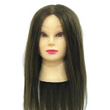 JESS NAIL Голова натуральная тренировочная №18 55 см 70% купить недорого в интернет магазине Beauty Prof с доставкой по Хабаровску и регионам России