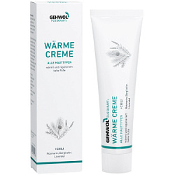 GEHWOL Fusskraft Warming Cream Согревающий крем для ног 125 мл купить недорого в интернет магазине Beauty Prof с доставкой по Хабаровску и регионам России