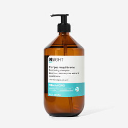 INSIGHT Rebalancing Шампунь против жирной кожи головы в стекле 900 мл купить недорого в интернет магазине Beauty Prof с доставкой по Хабаровску и регионам России