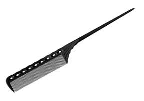 Y.S. PARK Расческа c хвостиком карбон 215 мм купить недорого в интернет магазине Beauty Prof с доставкой по Хабаровску и регионам России