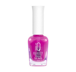 IQ BEAUTY Glossy Tint Nails Лак-тинт с AHA-кислотами 02 Magenta Ice 12,5 мл купить недорого в интернет магазине Beauty Prof с доставкой по Хабаровску и регионам России