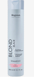 KAPOUS Blond Bar Питательный оттеночный шампунь Перламутровый 300 мл купить недорого в интернет магазине Beauty Prof с доставкой по Хабаровску и регионам России