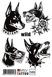 MILV Переводные татуировки №389 купить недорого в интернет магазине Beauty Prof с доставкой по Хабаровску и регионам России