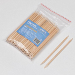 WHITE LINE Палочка для маникюра апельсиновая 3,8*11 5мм 100 шт купить недорого в интернет магазине Beauty Prof с доставкой по Хабаровску и регионам России