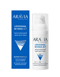 ARAVIA Professional Липосомальный крем для лица RETINOL 0.7 50 мл купить недорого в интернет магазине Beauty Prof с доставкой по Хабаровску и регионам России