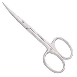 SOLINBERG Ножницы для кутикулы 051з цвет серебристый 25 мм купить недорого в интернет магазине Beauty Prof с доставкой по Хабаровску и регионам России