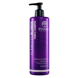 EVOQUE Flawless Blonde Purple Shampoo Шампунь для волос идеальный блонд-нейтрализует желтизну 400 мл купить недорого в интернет магазине Beauty Prof с доставкой по Хабаровску и регионам России