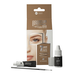 BRONSUN Набор для домашнего окрашивания коричневый №6 купить недорого в интернет магазине Beauty Prof с доставкой по Хабаровску и регионам России