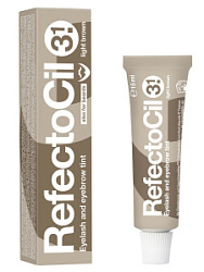 REFECTOCIL Краска для ресниц и бровей №3,1 светло-коричневая купить недорого в интернет магазине Beauty Prof с доставкой по Хабаровску и регионам России