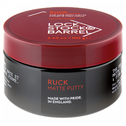 LOCK STOCK & BARREL Ruck Matte Putty Матовая глина-мастика для укладки волос 100 г купить недорого в интернет магазине Beauty Prof с доставкой по Хабаровску и регионам России