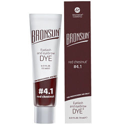 BRONSUN Краска для ресниц и бровей медный №4.1 купить недорого в интернет магазине Beauty Prof с доставкой по Хабаровску и регионам России
