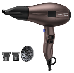 HAIRWAY Фен Monsoon 2400W  купить недорого в интернет магазине Beauty Prof с доставкой по Хабаровску и регионам России