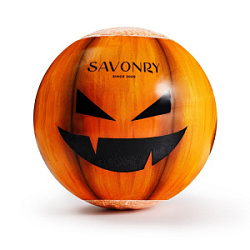 SAVONRY Bath Bomb Соляной шарик для ванны с пеной Шальная тыква 145 гр купить недорого в интернет магазине Beauty Prof с доставкой по Хабаровску и регионам России