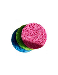 WHITE LINE Спонж косметический цветной 3 шт 7 см купить недорого в интернет магазине Beauty Prof с доставкой по Хабаровску и регионам России