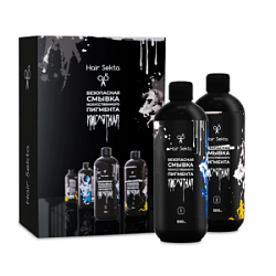 HAIR SEKTA Безопасная смывка искусственного пигмента кислотная 2*500 мл купить недорого в интернет магазине Beauty Prof с доставкой по Хабаровску и регионам России