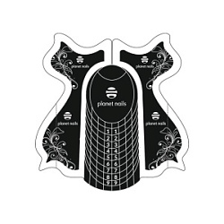 PLANET NAILS Формы для наращивания 10 шт купить недорого в интернет магазине Beauty Prof с доставкой по Хабаровску и регионам России