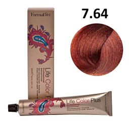 FARMAVITA Life Color Plus  7.64 Блондин медно-красный 100 мл купить недорого в интернет магазине Beauty Prof с доставкой по Хабаровску и регионам России