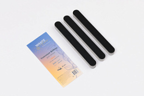 WHITE LINE Сменные файлы для пилки овал мягкая основа черный 240 грит 30 шт купить недорого в интернет магазине Beauty Prof с доставкой по Хабаровску и регионам России