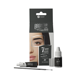 BRONSUN Набор для домашнего окрашивания черный №1  купить недорого в интернет магазине Beauty Prof с доставкой по Хабаровску и регионам России