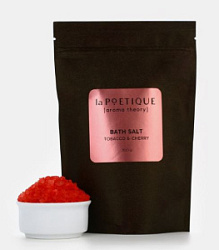 LA POETIQUE Соль для ванн вишня и табак 300 г купить недорого в интернет магазине Beauty Prof с доставкой по Хабаровску и регионам России