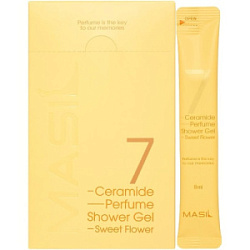 MASIL7 Гель для душа парфюмированный Малина и Жасмин 8 мл купить недорого в интернет магазине Beauty Prof с доставкой по Хабаровску и регионам России