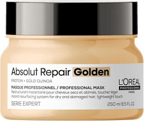 LOREAL Absolut Repair Gold Золотая маска 250 мл купить недорого в интернет магазине Beauty Prof с доставкой по Хабаровску и регионам России