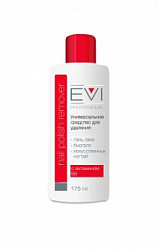 EVI PROFESSIONAL Универсальное средство для снятия всех видов лака (лака, гель-лака, биогеля) 175 мл купить недорого в интернет магазине Beauty Prof с доставкой по Хабаровску и регионам России