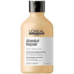 LOREAL Absolut Repair Gold Шампунь 300 мл купить недорого в интернет магазине Beauty Prof с доставкой по Хабаровску и регионам России