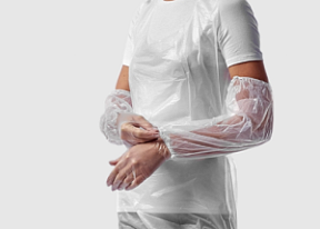 MEDICOSM Нарукавник п/э белый 40*25 см 50 пар купить недорого в интернет магазине Beauty Prof с доставкой по Хабаровску и регионам России