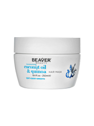 BEAVER Маска для волос с кокосовым маслом и киноа 250 мл купить недорого в интернет магазине Beauty Prof с доставкой по Хабаровску и регионам России