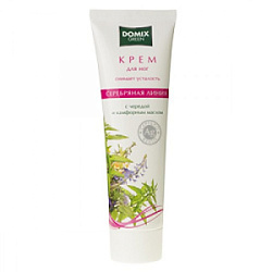 DOMIX GREEN Крем для ног снимающий усталость с наносеребром 100 мл купить недорого в интернет магазине Beauty Prof с доставкой по Хабаровску и регионам России