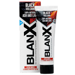 BLANX Black Volcano Зубная паста Черный вулкан 75 мл купить недорого в интернет магазине Beauty Prof с доставкой по Хабаровску и регионам России