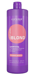 CONCEPT Next Level Blond Шампунь для нейтрализации желтизны Розовое золото 1000 мл купить недорого в интернет магазине Beauty Prof с доставкой по Хабаровску и регионам России