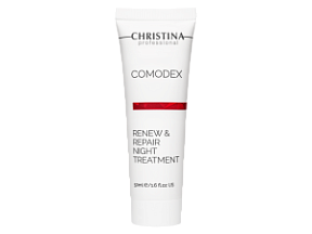 CHRISTINA Comodex Сыворотка-восстановление ночная обнавляющая для лица 50 мл купить недорого в интернет магазине Beauty Prof с доставкой по Хабаровску и регионам России