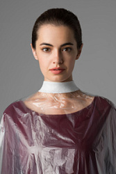 ЧИСТОВЬЕ Воротничок-салфетка спанлейс 7*40 200 шт/уп купить недорого в интернет магазине Beauty Prof с доставкой по Хабаровску и регионам России