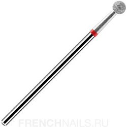 IRISK Фреза алмазная Шар 4 мм красная купить недорого в интернет магазине Beauty Prof с доставкой по Хабаровску и регионам России