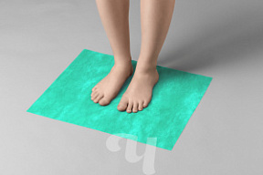 ЧИСТОВЬЕ Коврик для солярия 40*50 30 г/м мятный 100 шт купить недорого в интернет магазине Beauty Prof с доставкой по Хабаровску и регионам России
