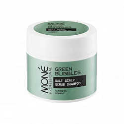 MONE PROF Green Bubbles Деликатный шампунь-скраб 150 мл купить недорого в интернет магазине Beauty Prof с доставкой по Хабаровску и регионам России