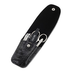 SILVER STAR Набор МН 04-2 черный 4 предмета на кнопке купить недорого в интернет магазине Beauty Prof с доставкой по Хабаровску и регионам России