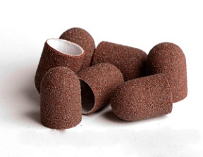 Колпачок абразивный 16*26 150 грит 5 шт купить недорого в интернет магазине Beauty Prof с доставкой по Хабаровску и регионам России