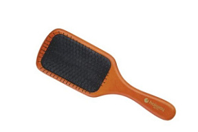 Щетка для волос HW Black Cushion массажная 11 ряд лопата дерево купить недорого в интернет магазине Beauty Prof с доставкой по Хабаровску и регионам России