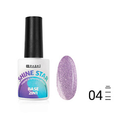 PASHE Shine Star 2 in 1 База светоотражающая цветная 04 Сатурн 9 мл купить недорого в интернет магазине Beauty Prof с доставкой по Хабаровску и регионам России