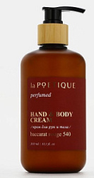LA POETIQUE Крем для рук и тела парфюмированный Baccarat rouge 540 300 мл купить недорого в интернет магазине Beauty Prof с доставкой по Хабаровску и регионам России