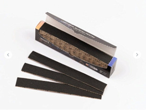 WHITE LINE Сменные файлы-чехлы SLIDE-R для пилки Овал 180 грит черный 30 шт купить недорого в интернет магазине Beauty Prof с доставкой по Хабаровску и регионам России