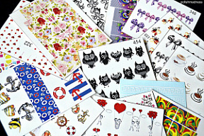 DAKPRINT Слайдер дизайн в ассортименте  купить недорого в интернет магазине Beauty Prof с доставкой по Хабаровску и регионам России