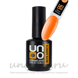 UNO Rubber Камуфлирующее базовое покрытие Neon Orange 12 г купить недорого в интернет магазине Beauty Prof с доставкой по Хабаровску и регионам России