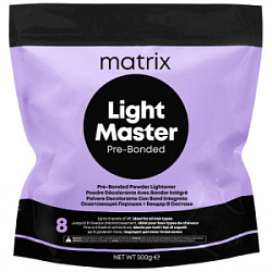MATRIX Light Master Pre Blonder Осветляющий порошок с блондером 500 гр купить недорого в интернет магазине Beauty Prof с доставкой по Хабаровску и регионам России