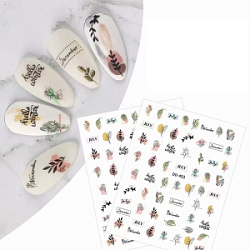 NAILS OPT Наклейки для дизайна DD493 купить недорого в интернет магазине Beauty Prof с доставкой по Хабаровску и регионам России